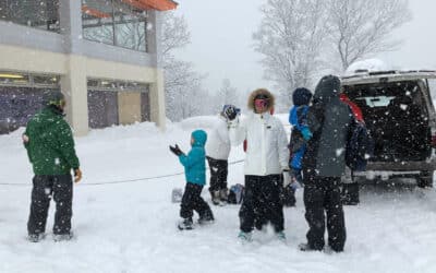 White Christmas in Myoko