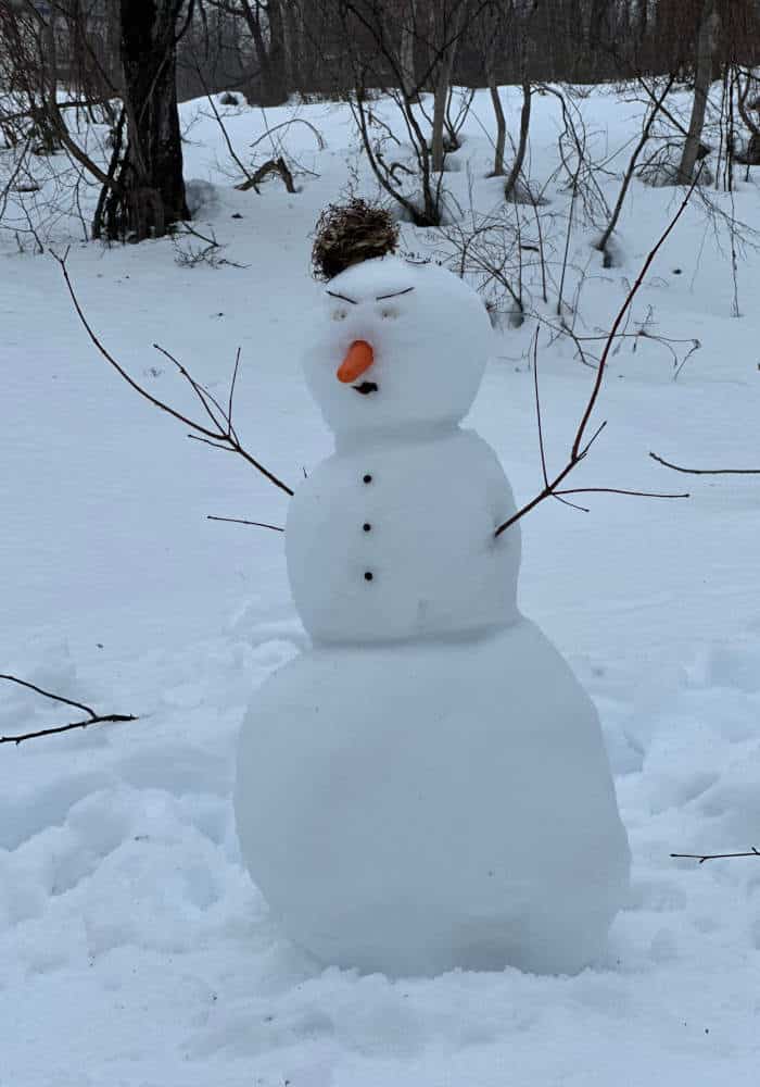 Richie the Snowman at Myoko, Japan ski lodge